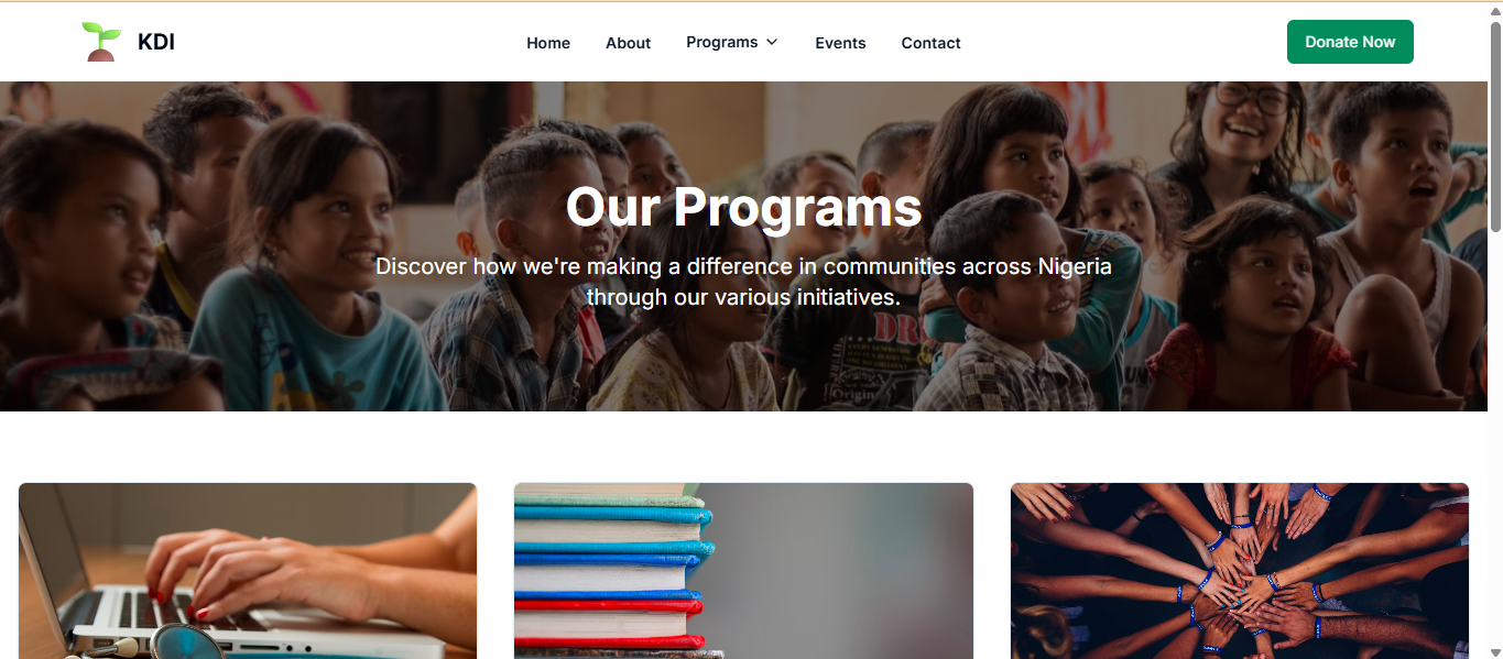 Koinonia Divine Initiative Website